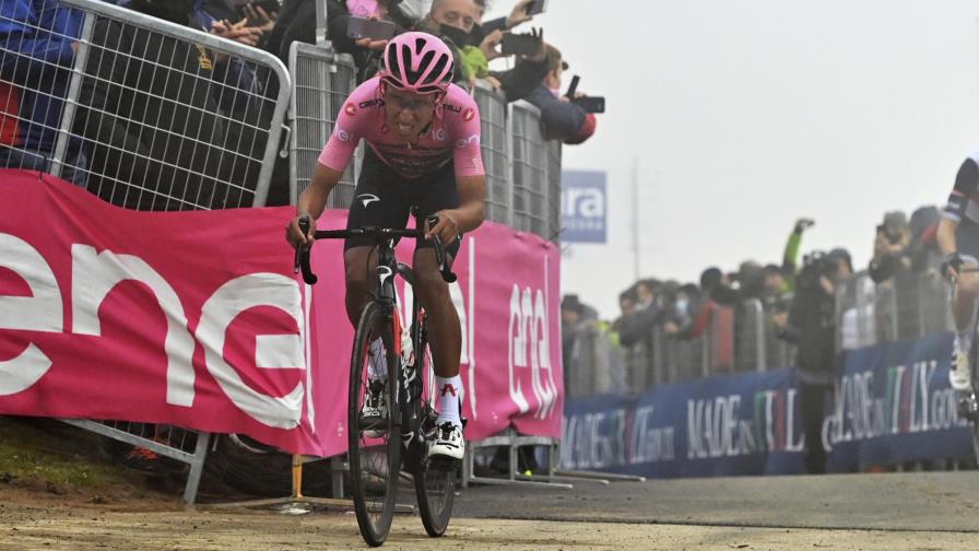 Giro: Fortunato gana 14ta etapa, Bernal extiende ventaja