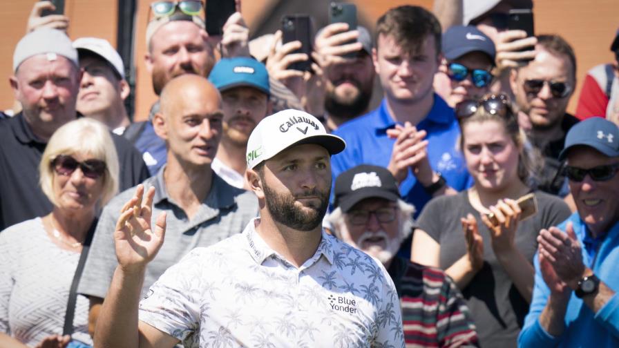 Rahm cumple en la primera ronda del Abierto de Escocia