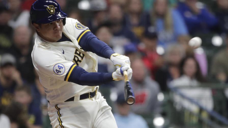 García impulsa dos y Cerveceros ganan a los Rojos 5-3