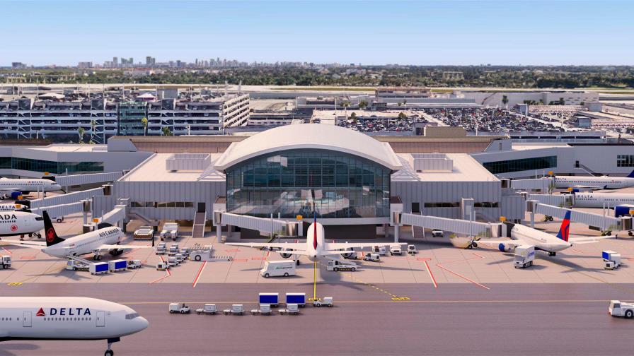 Aeropuerto de Fort Lauderdale vuelve a operar tras cierre por inundaciones Aeropuerto de Fort Lauderdale vuelve a operar tras cierre por inundaciones