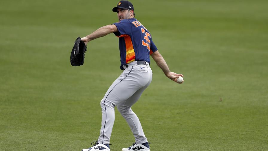 Verlander difícilmente abrirá juego inaugural de Astros
