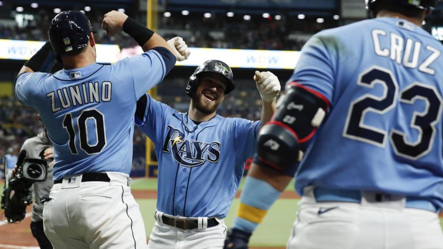 Rays derrotan a Medias Rojas 3-2, amplían ventaja en el este