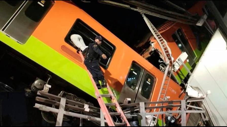Siguen 38 personas hospitalizadas por tragedia en metro de Ciudad de México