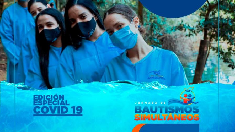 Realizarán sexta jornada nacional de bautismos simultáneos