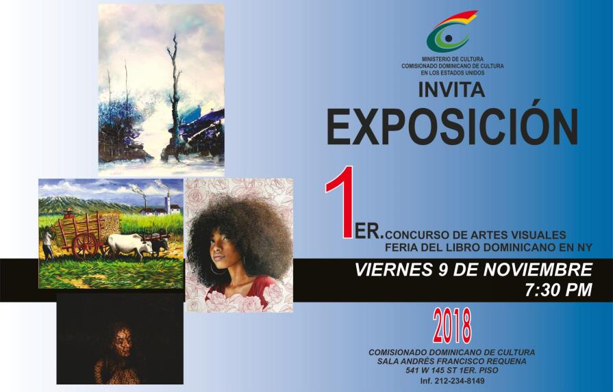 Abren exposición de artes visuales en el Comisionado Dominicano de Cultura de Nueva York