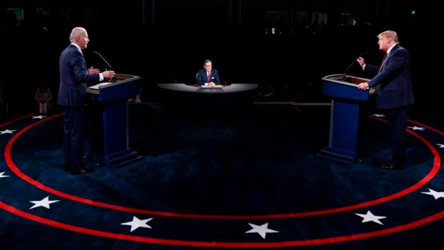 Último debate presidencial entre Trump y Biden Último debate presidencial entre Trump y Biden