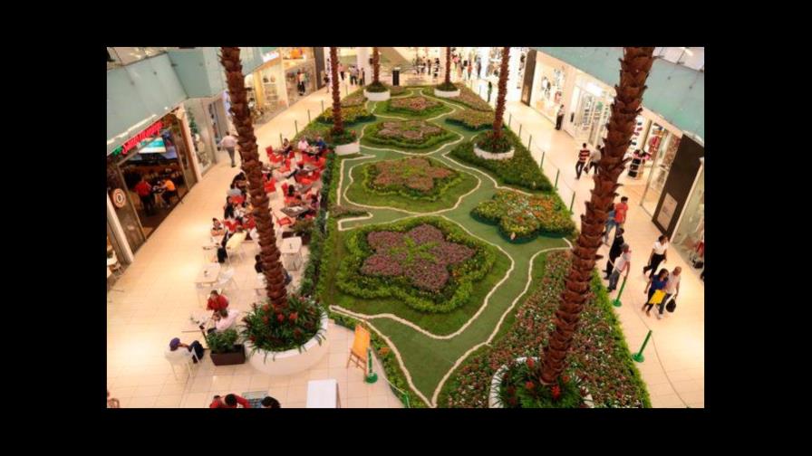 Dona esperanza  en el centro comercial Ágora Mall