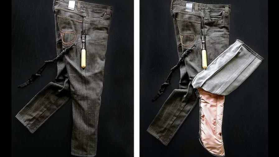 Estos jeans con bolsa de aire te protegerán en caso de accidente