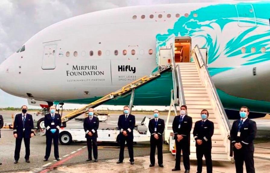 ¿A quién pertenecen los insumos médicos traídos al país por el Airbus A380?