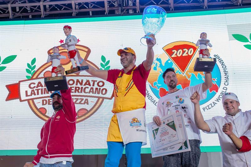 El colombiano Eduardo Castro se alza como mejor pizzero de Latinoamérica