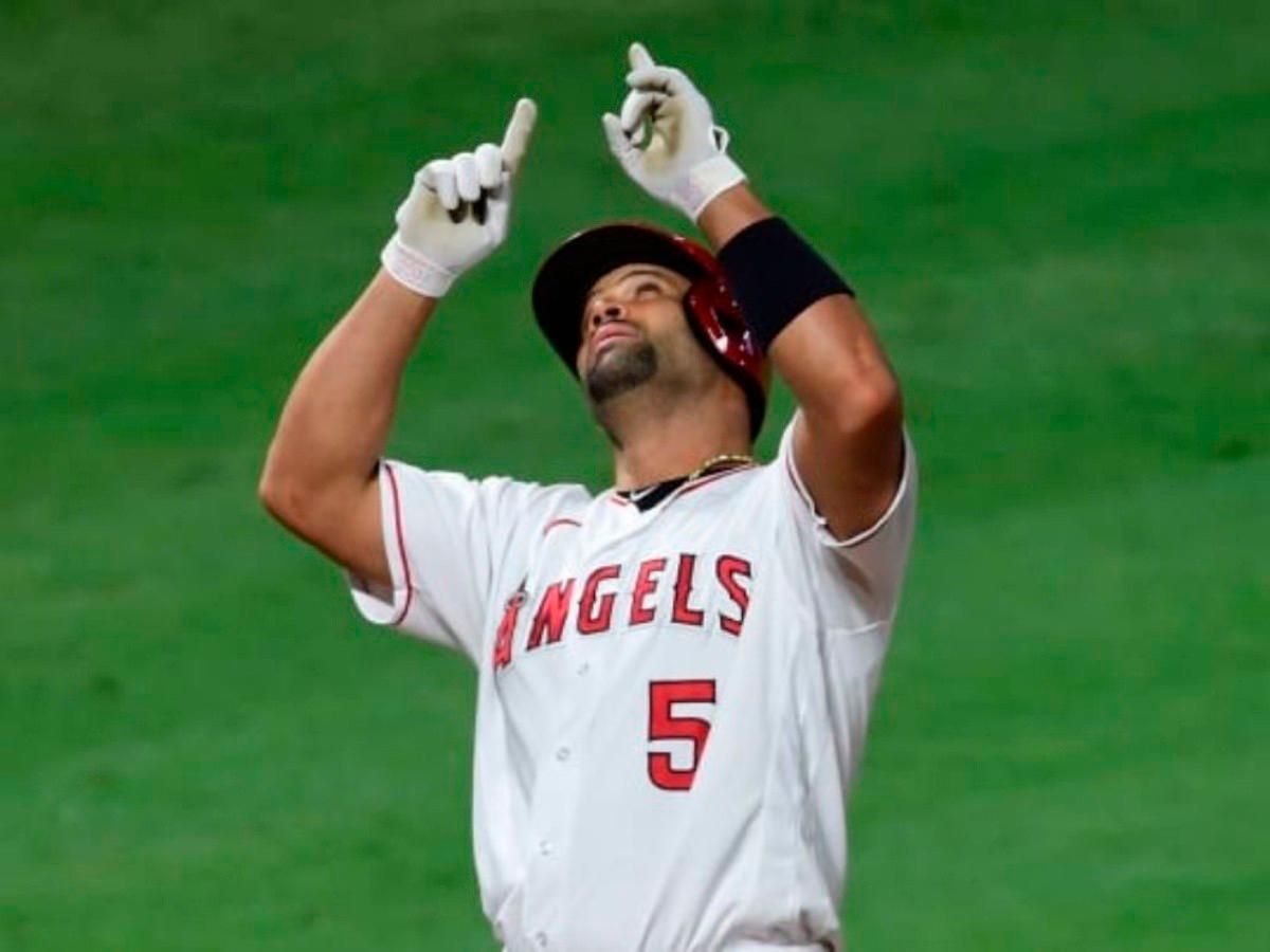 Albert Pujols mostró sus habilidades de baloncesto en el Celebrity Game de  la NBA - El Diario NY