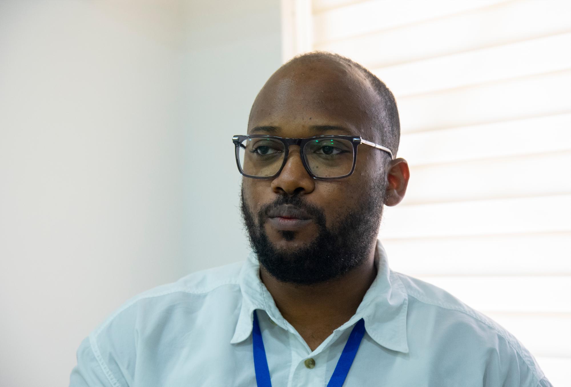 Arsenio Bello, encargado de Movilidad y Tránsito Urbano de Santo Domingo Norte. 