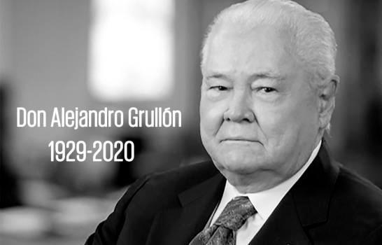 Presidente declara duelo nacional este miércoles por muerte de Alejandro Grullón