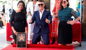 Alejandro Sanz ya tiene su estrella en el Paseo de la Fama de Hollywood
