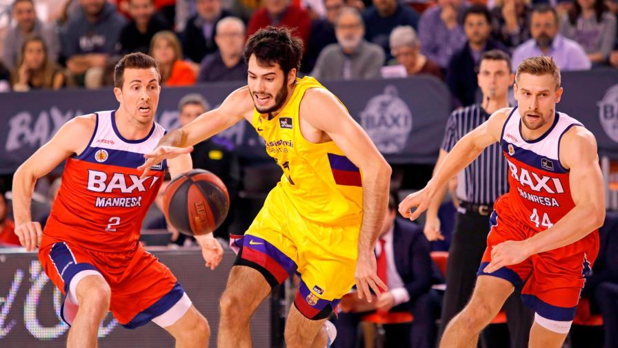 Álex Abrines ofrece su mejor versión con el Barça ante el Asvel Villeurbanne