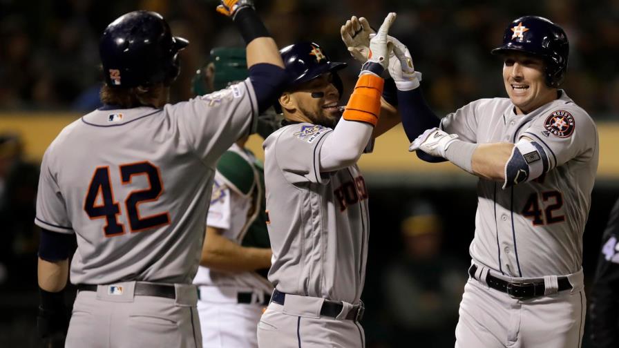 Un grand slam de Bregman da décimo triunfo corrido a los Astros