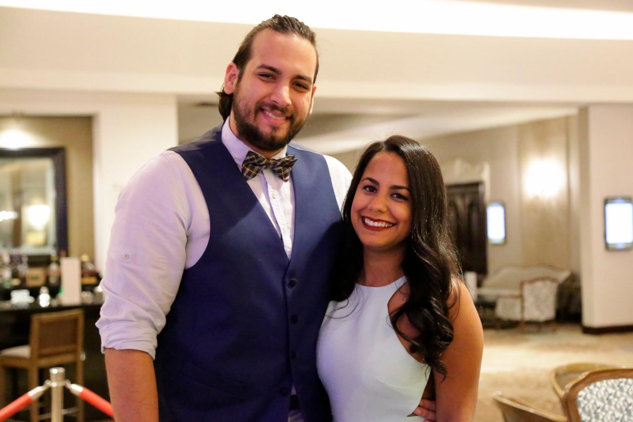 Allan García y Diana Rosado.