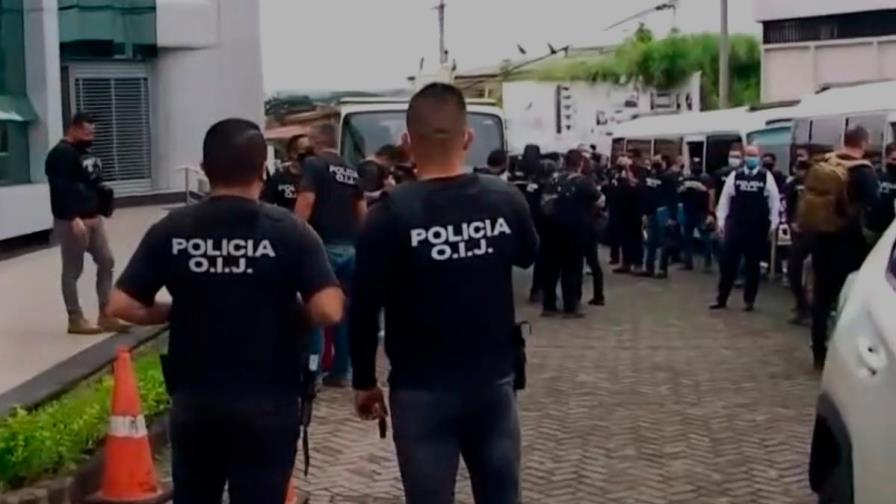 Allanan Casa Presidencial y ministerio por caso de corrupción en Costa Rica