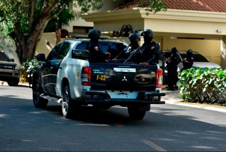 Ministerio Público continúa en Moca los allanamientos de la Operación Falcón 
