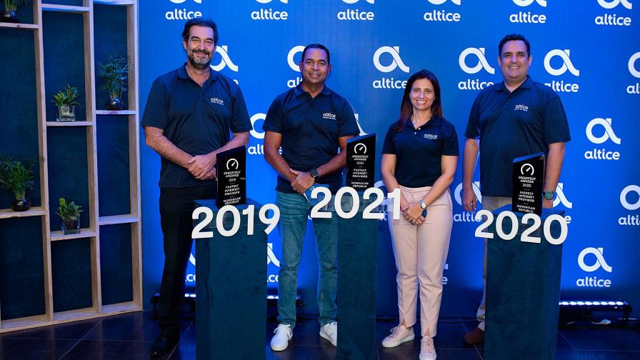 Altice recibe el Premio Ookla Speedtest como el proveedor de internet fijo más rápido de la RD
