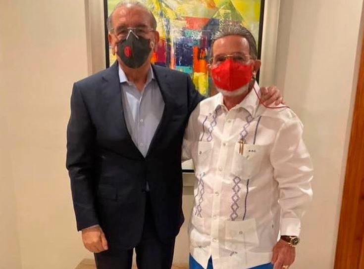 Amable visita a su “amigo personal” Danilo Medina
