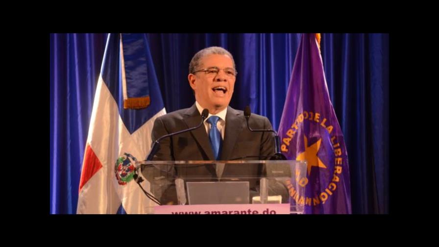 Carlos Amarante: “En el PLD compite pasado contra el futuro”