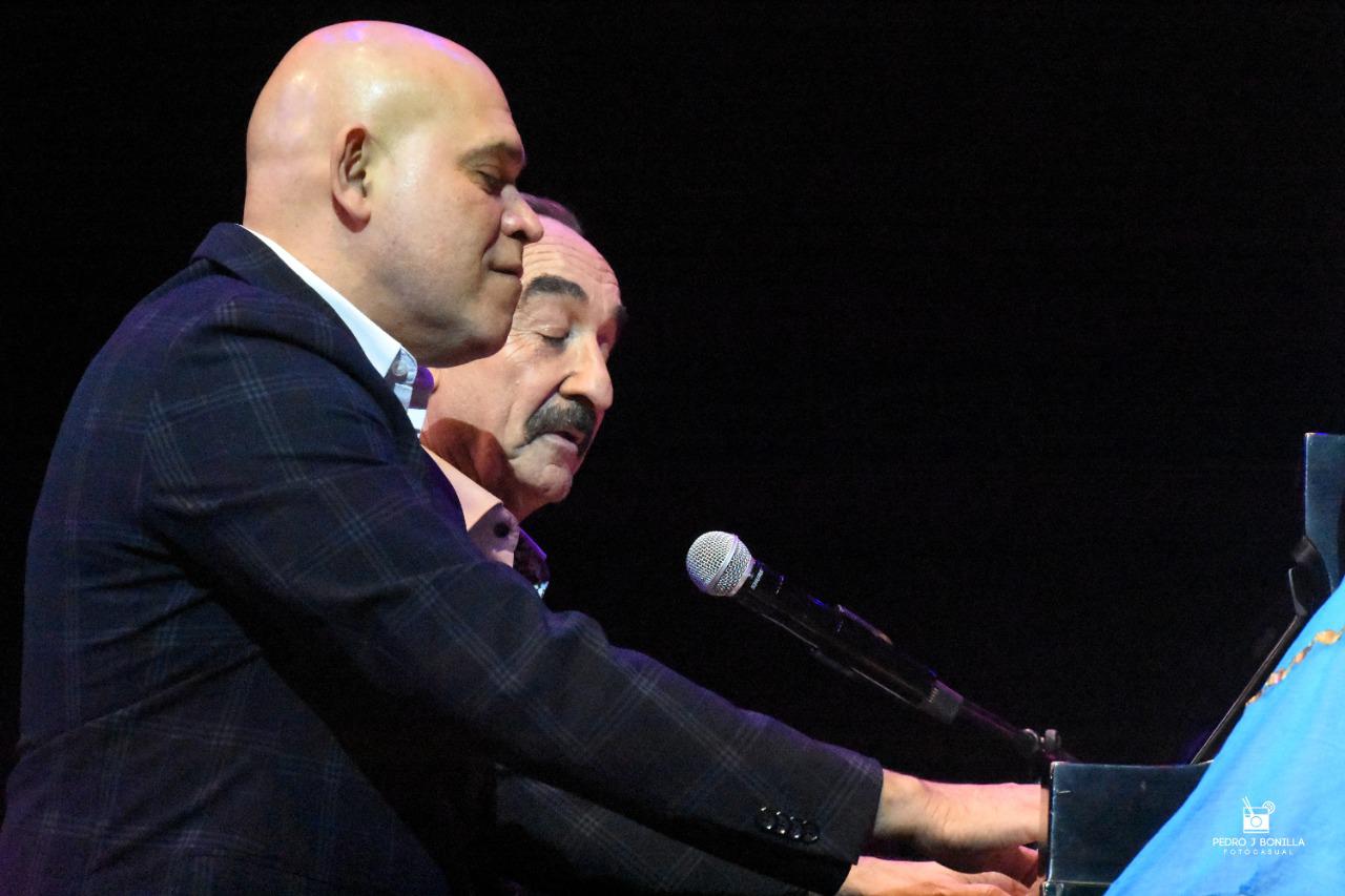 Amaury Sánchez y Raúl Di Blasio se profesaron admiración. Foto: Pedro Bonilla