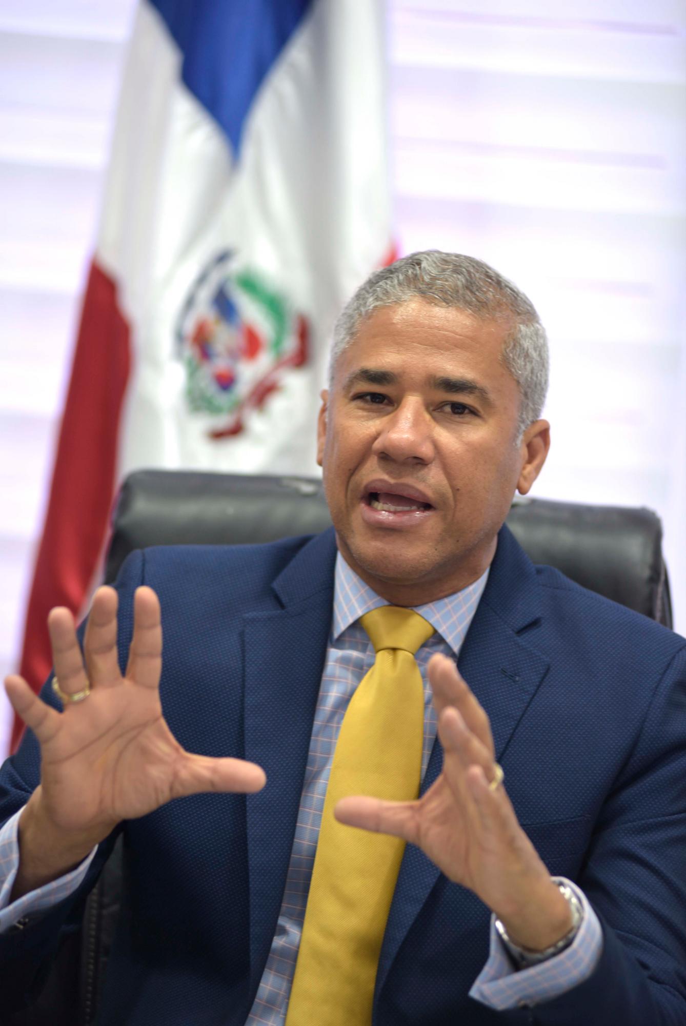 El administrador general de Edenorte, Andrés Cueto, 