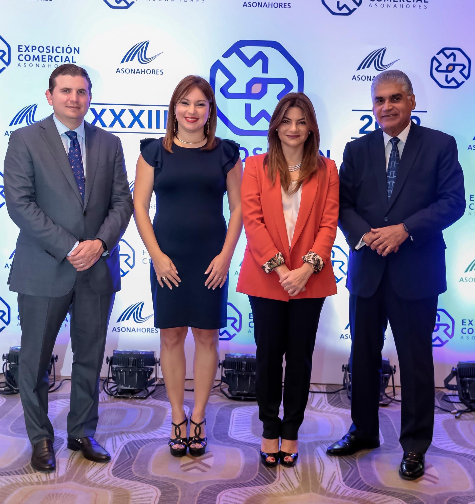 Andrés Marranzini Grullón, Sheyly Viuque, Paola Raineri de Díaz y Fausto Fernández