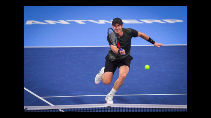 Andy Murray avanza a 1ra final tras cirugía en Amberes