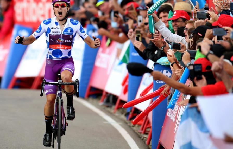 Madrazo gana la quinta etapa de la Vuelta, Miguel Ángel López nuevo líder