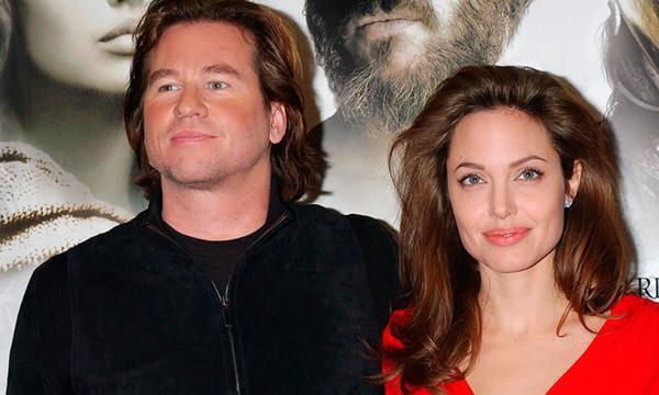 El romance secreto de Angelina Jolie y Val Kilmer que acaba de salir a la luz
