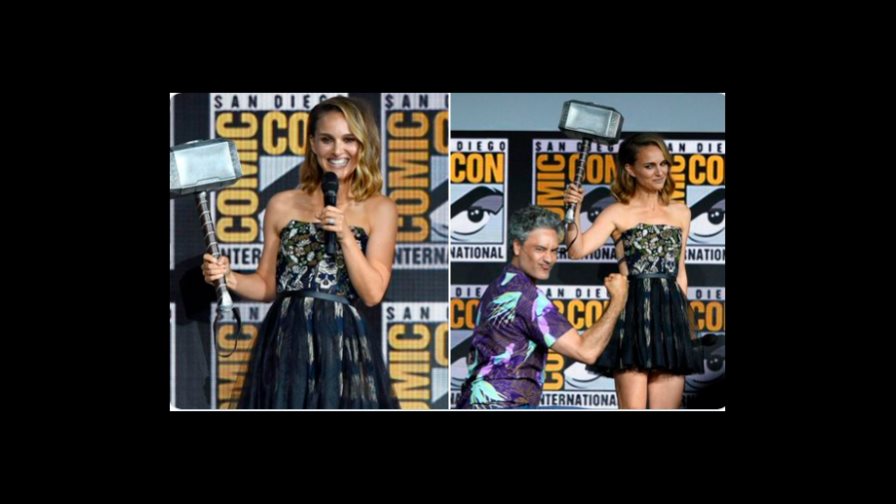 ¡Primer vistazo a Jane Foster como Mighty Thor!