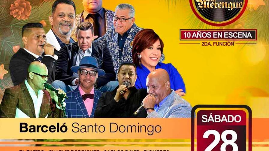 “Los años dorados del merengue”, ahora en una versión Navidad