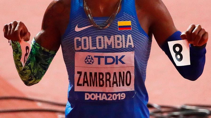Zambrano logra una plata inesperada e histórica para Colombia Zambrano logra una plata inesperada e histórica para Colombia