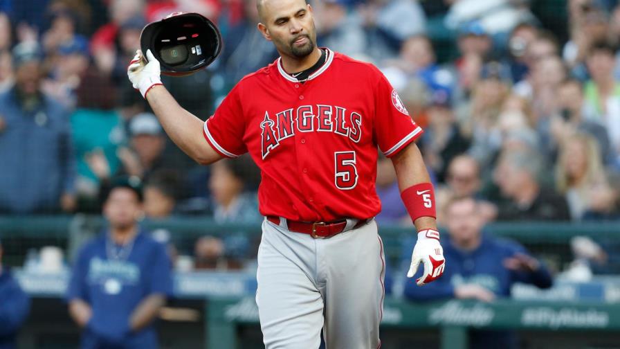 Albert Pujols bajando en el Tobogán