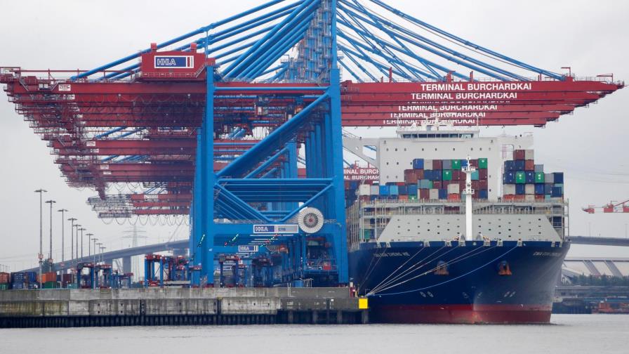 Caída de exportaciones afecta economía alemana en el tercer trimestre