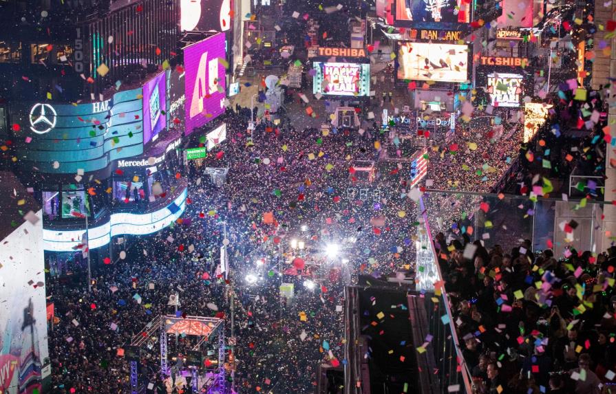 Miles esperarán la llegada del año nuevo en Times Square