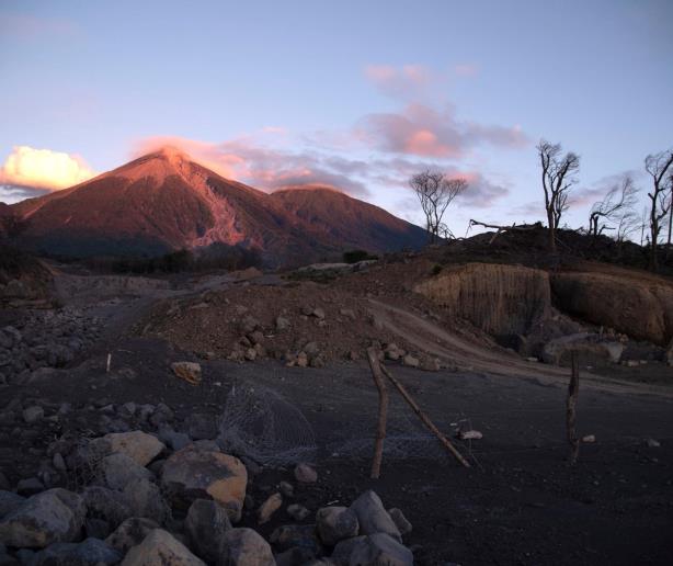 El volcán que sepultó la vida en Guatemala