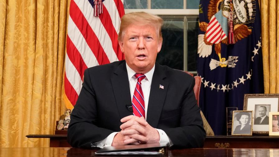 Trump asegura situación en frontera con México es “crisis creciente”