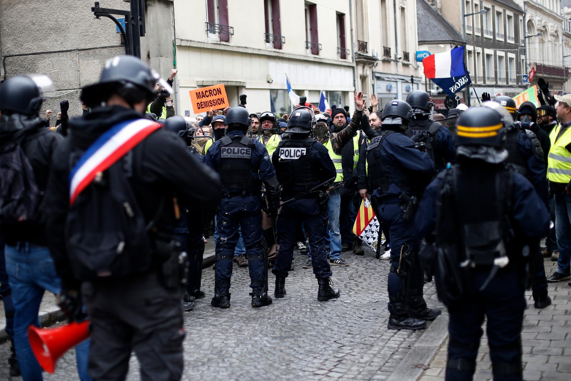 Francia Protestas