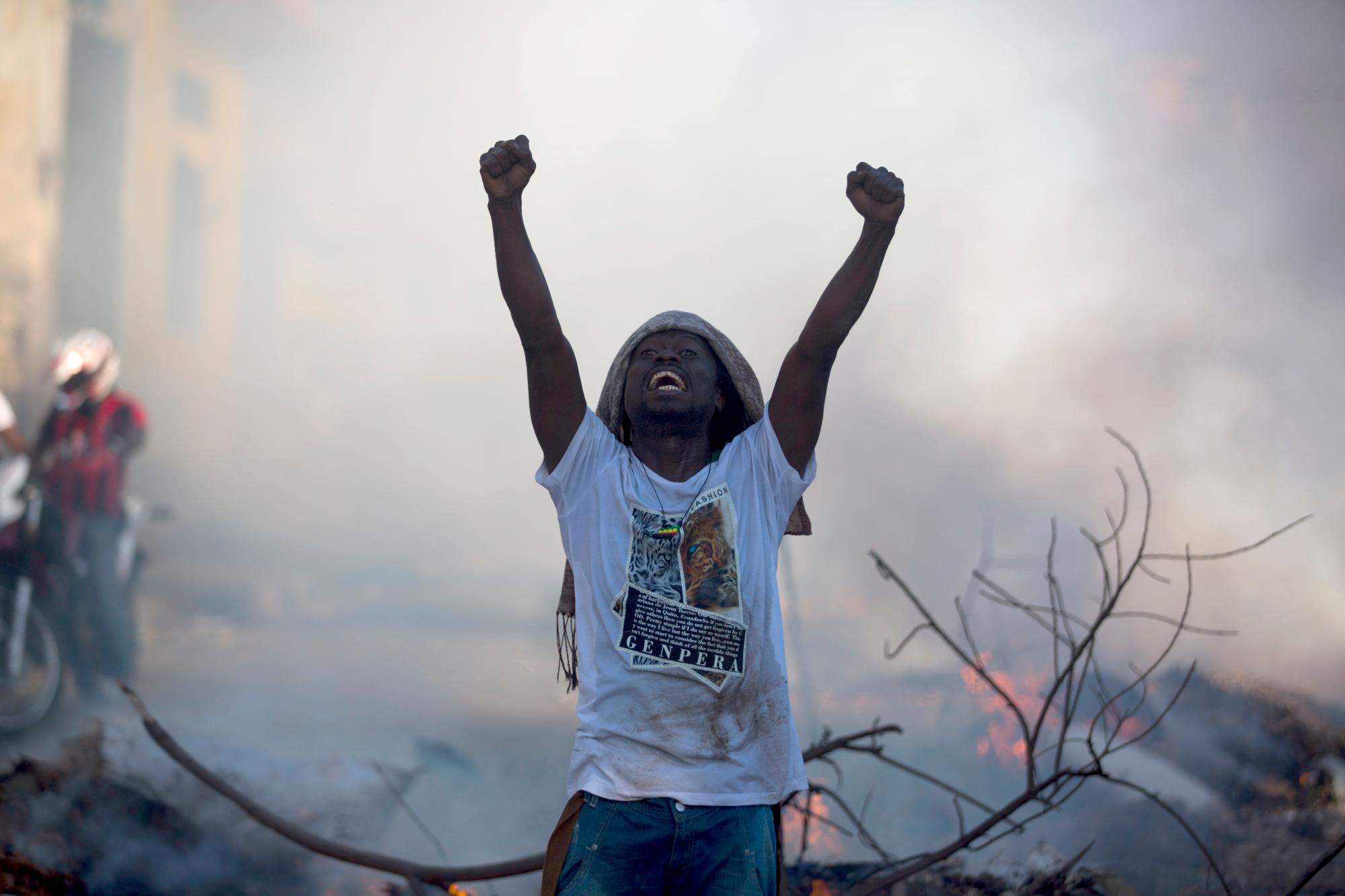 Manifestaciones en Haiti