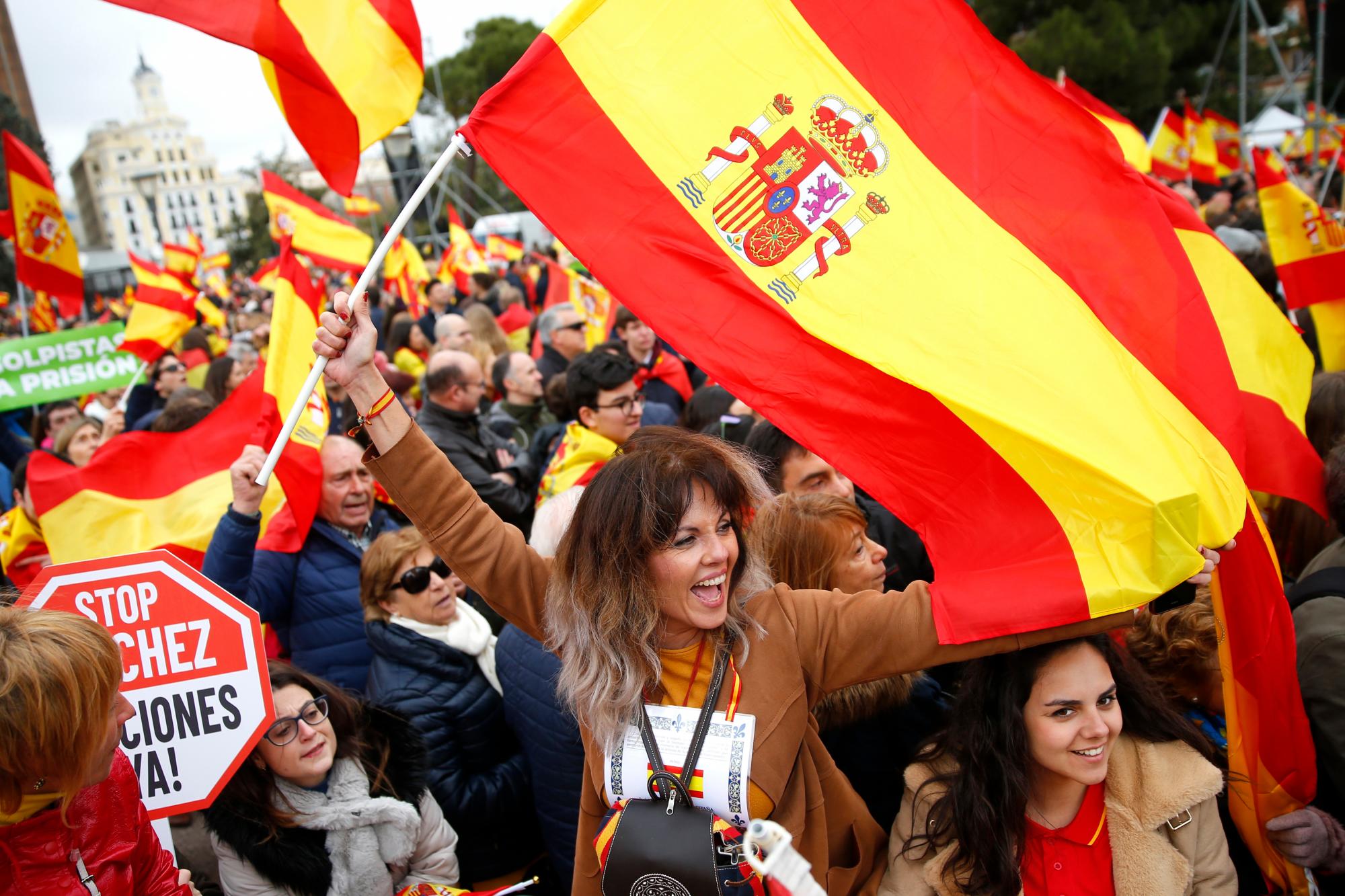 Protesta en España
