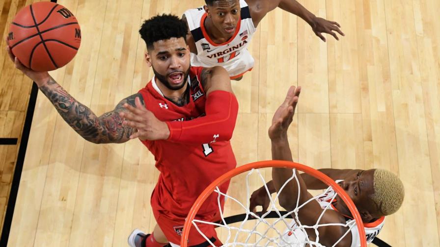 Ni el mejor partido de la temporada para Brandone Francis evitó el revés de Texas Tech ante Virginia