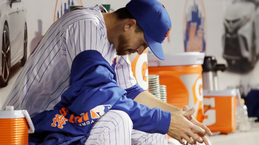 Jacob deGrom va a lista de lesionados de Mets por lesión de codo