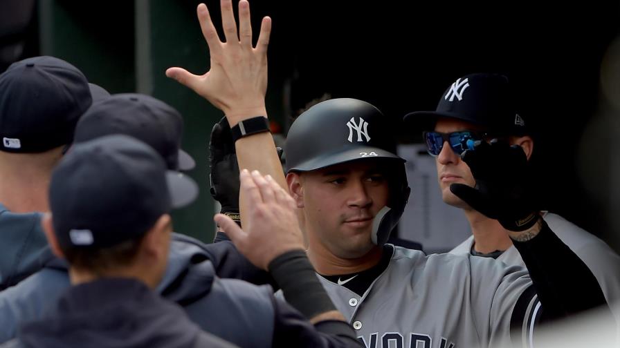 Gary Sánchez completa la docena de jugadores de Yanquis en lista de lesionados