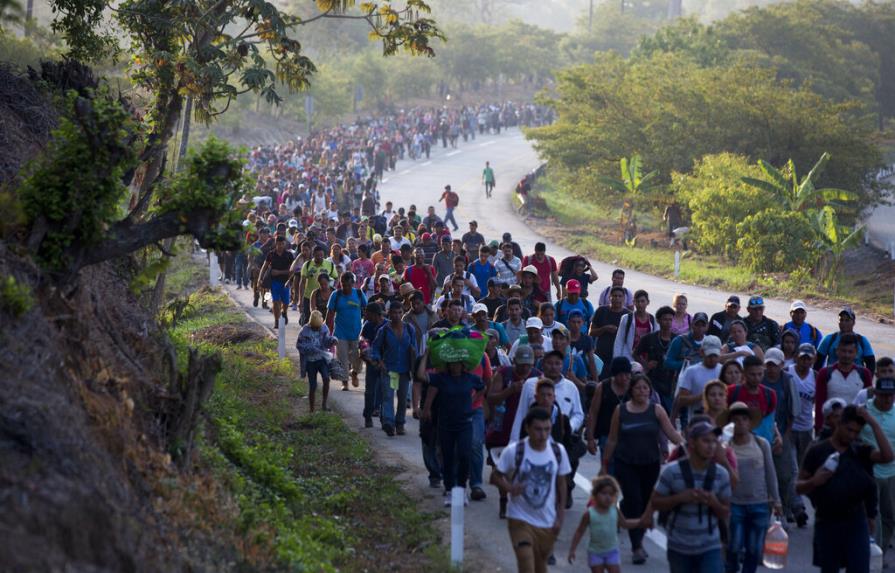 Marcha de migrantes hacia Estados Unidos no la tiene tan fácil como la anterior