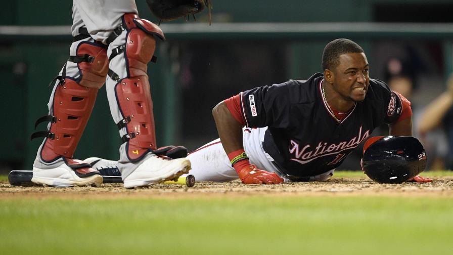 VÍDEO: Víctor Robles voló la cerca, pero los Nacionales cayeron ante Wainwright VÍDEO: Víctor Robles voló la cerca, pero los Nacionales cayeron ante Wainwright