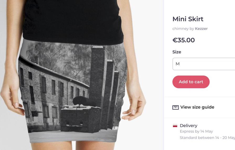 ¿Comprarías ropa con imágenes de un campo de concentración nazi? 