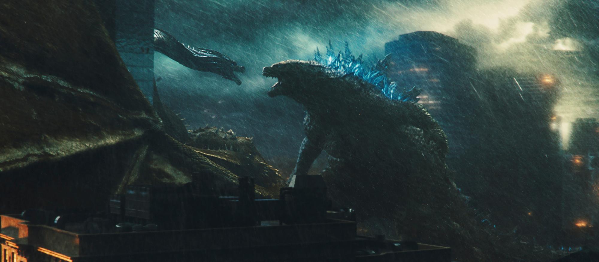 Una escena de Godzilla: King of the Monsters.
